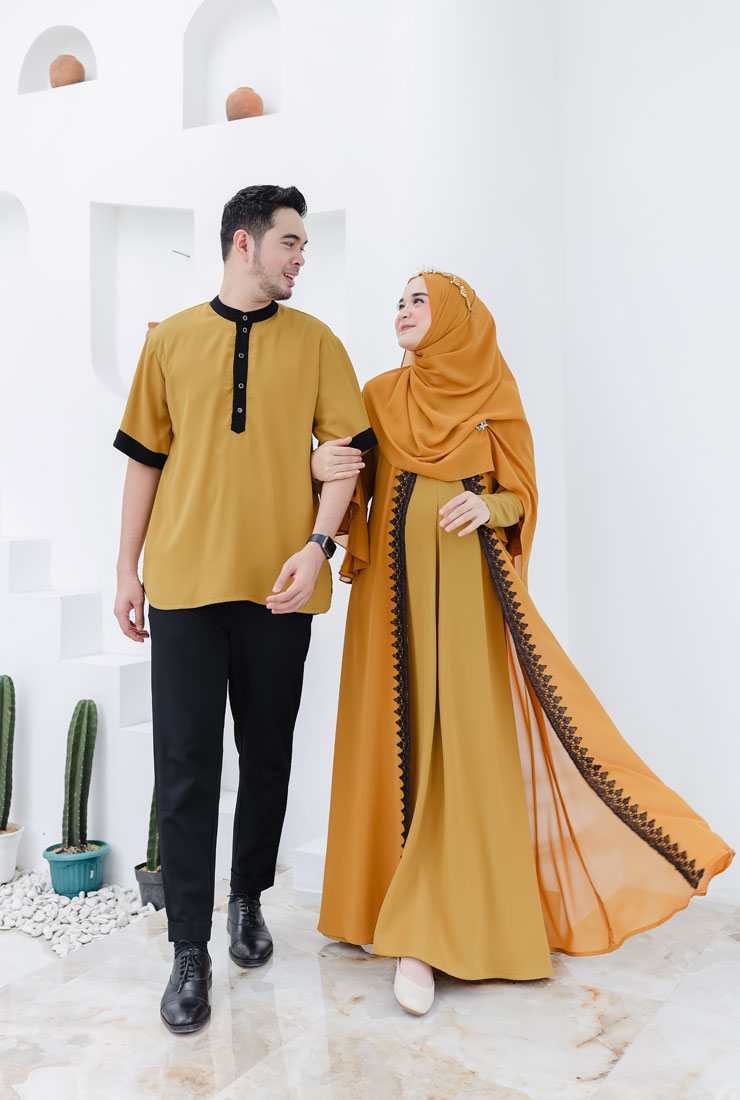 ABAYA-MUSTARD